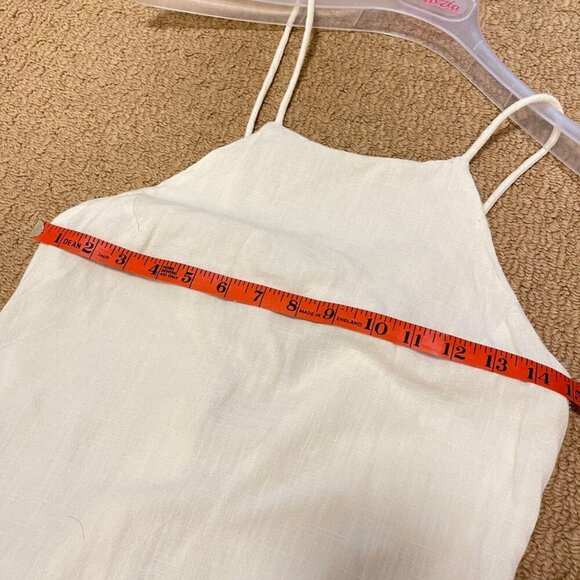 OAK + FORT Linen Blend Midi Dress Oatmeal – Size XS - Picture 16 of 16